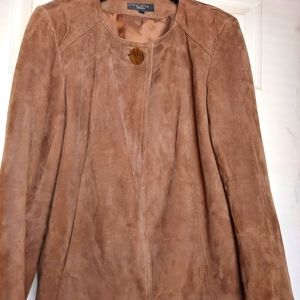 Suede Leather  Jacket